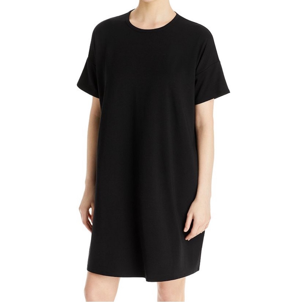 Eileen Fisher Short Sleeve Jersey Dress